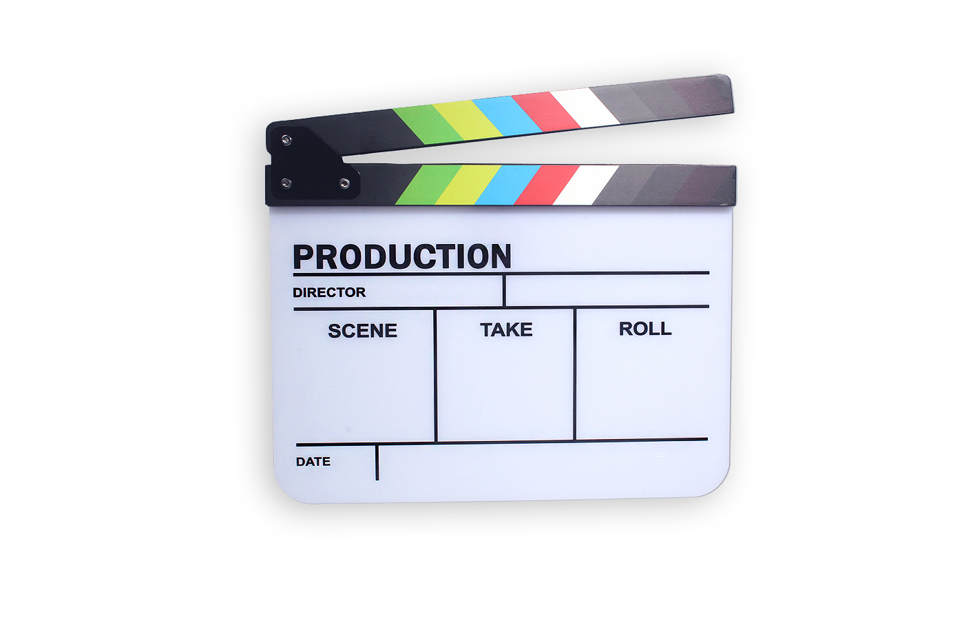 Colorful Clapperboard