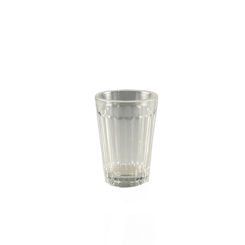 Copo transparente linhas verticais - 637599