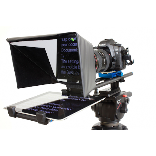 Datavideo TP-500 with Teleprompter PAD Remote and tripod