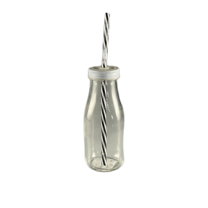 Garrafa pequena com palha - 553958