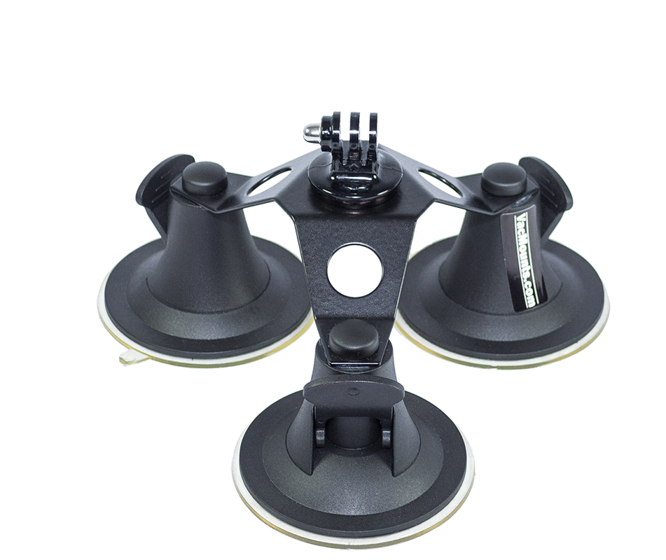 Low Profile Triple Mount For GoPro (VM-1)