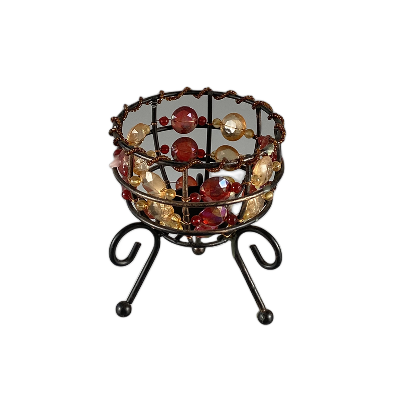 Porta vela decorativo - 86045